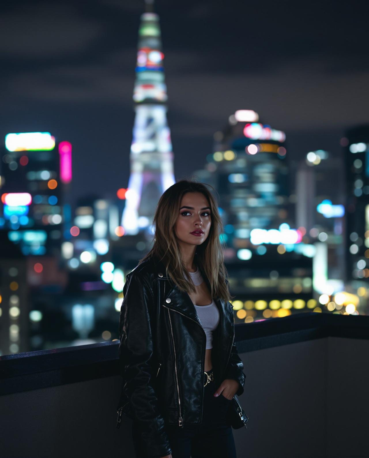 都市夜景中的璀璨光芒 - 尤果网 尤果网-ins风写真作品-都市夜景中的璀璨光芒
